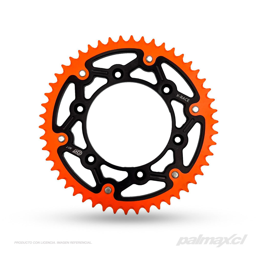 Catalina de compuesto mixto X-Race V2 Orange Black para KTM | Chiaravalli